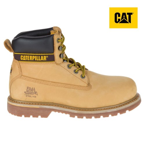 Caterpillar HOLTON SB E FO HRO SRC Miesten Turvakengät VaaleanRuskea (TCIFR)